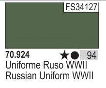 Vallejo 924 17ml Bottle Russian Uniform WWII Model Color (6/Bx)