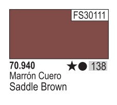 Vallejo 940 17ml Bottle Saddle Brown Model Color (6/Bx)