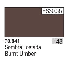 Vallejo 941 17ml Bottle Burnt Umber Model Color (6/Bx)
