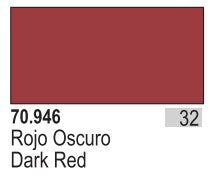 Vallejo 946 17ml Bottle Dark Red Model Color (6/Bx)