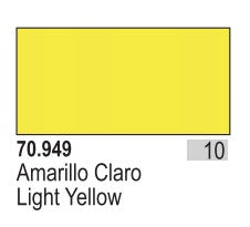 Vallejo 949 17ml Bottle Light Yellow Model Color (6/Bx)