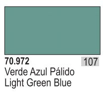 Vallejo 972 17ml Bottle Light Green Blue Model Color (6/Bx)