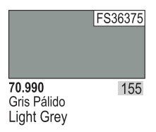 Vallejo 990 17ml Bottle Light Grey Model Color (6/Bx)