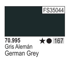 Vallejo 995 17ml Bottle German Grey Model Color (6/Bx)