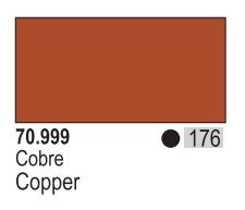 Vallejo 999 17ml Bottle Copper Model Color (6/Bx)