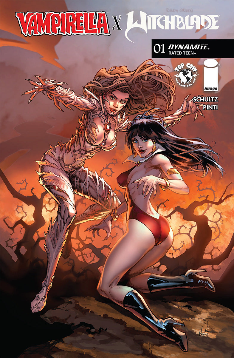 VAMPIRELLA X WITCHBLADE SPECIAL #1 RANDY GREEN EXCLUSIVE VAR (09/15/2026)