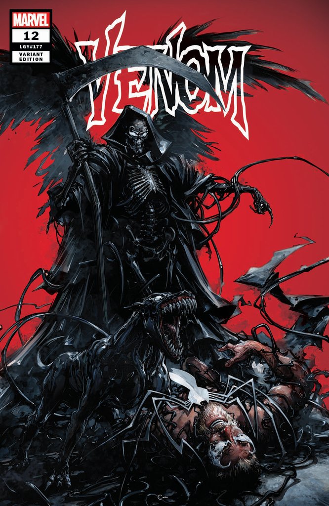Venom #12 Marvel Clayton Crain Grim Reaper Variant Trade + Virgin Options (03/20/2019)