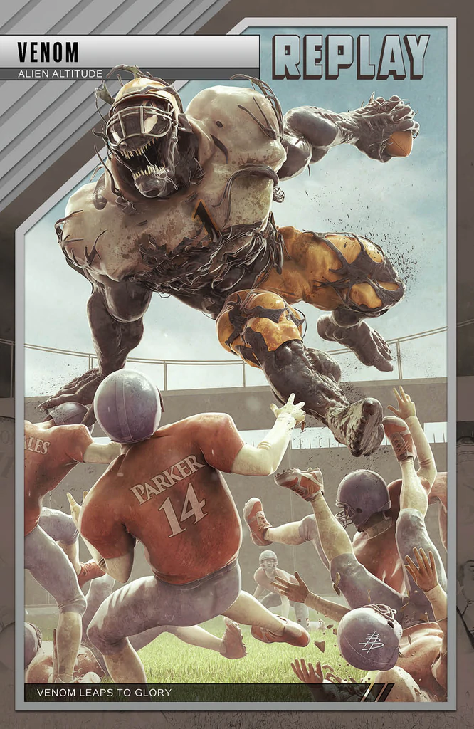 Venom #5 Bjorn Barends Football Variant (02/09/2022) Marvel