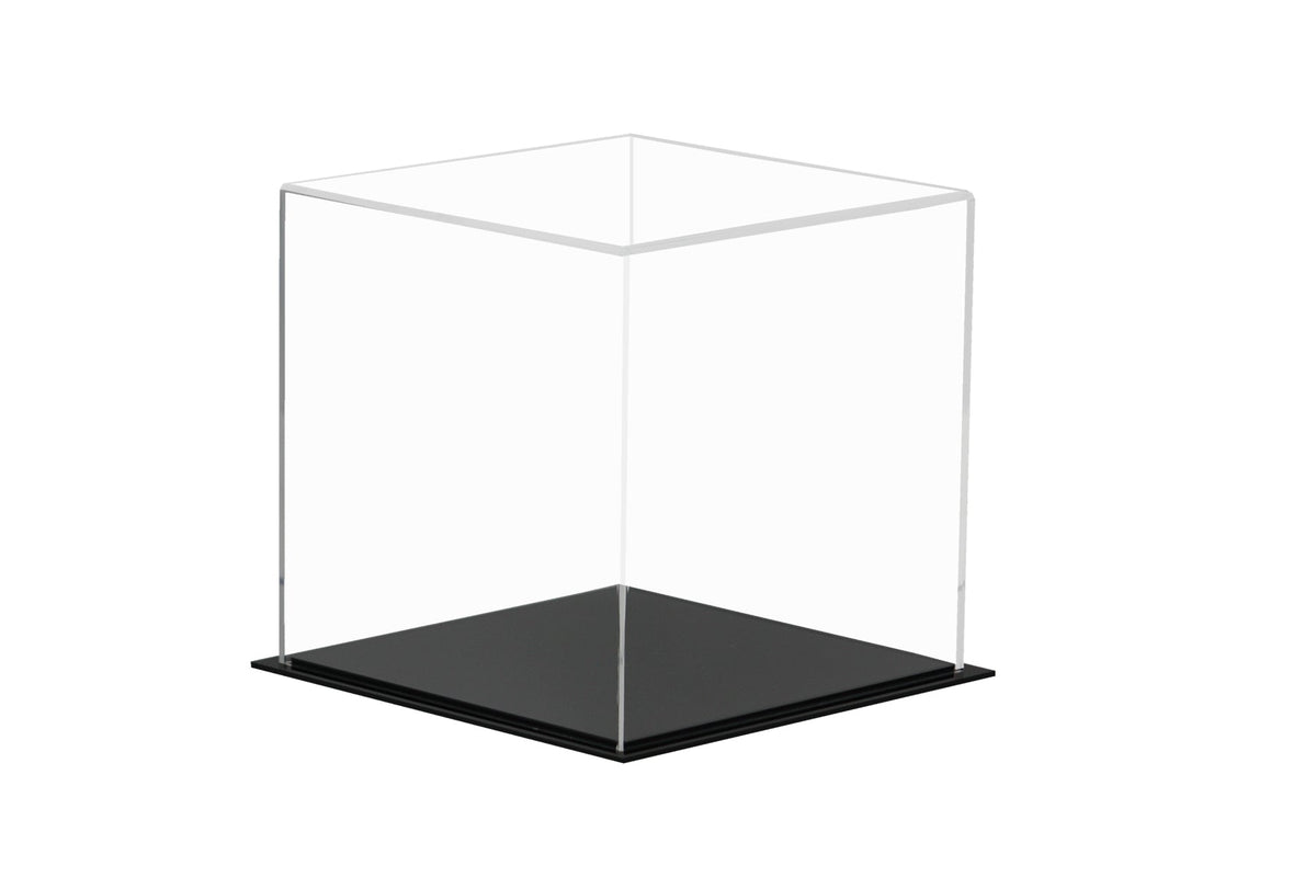 Versatile Acrylic Display Case, Cube, Dust Cover or Riser 8" x 8" x 8" (A059/V32)