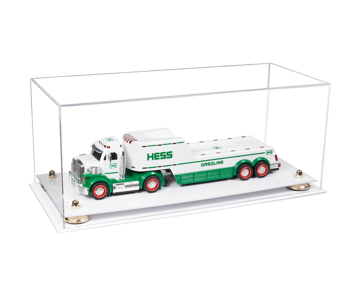Acrylic Versatile Trucks, Trains and Rockets Display Case 19.25 x 8.25 x 8 - Clear (A103/V47)
