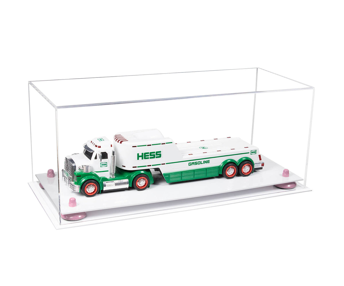 Acrylic Versatile Trucks, Trains and Rockets Display Case 19.25 x 8.25 x 8 - Clear (A103/V47)