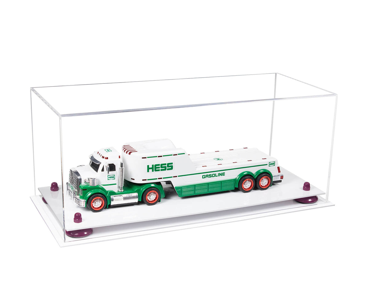 Acrylic Versatile Trucks, Trains and Rockets Display Case 19.25 x 8.25 x 8 - Clear (A103/V47)