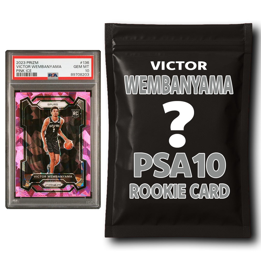 victor wembanyama graded rookie card PSA 10 Basketball Mystery Pack Qty:Case Special Deal (10 ETBs) Collector Booster Display 256 Card Details Saturday, August 9, 2025