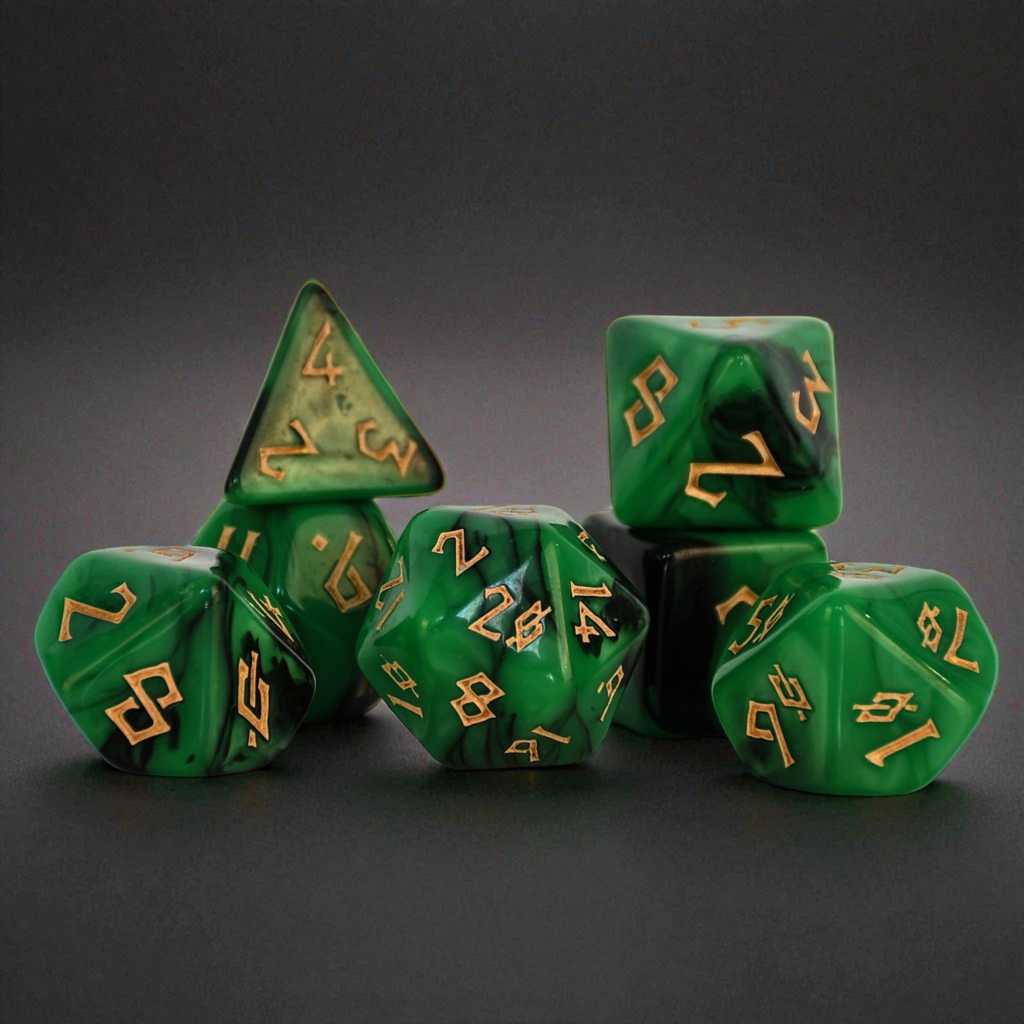 Vortex Acrylic Dice Set