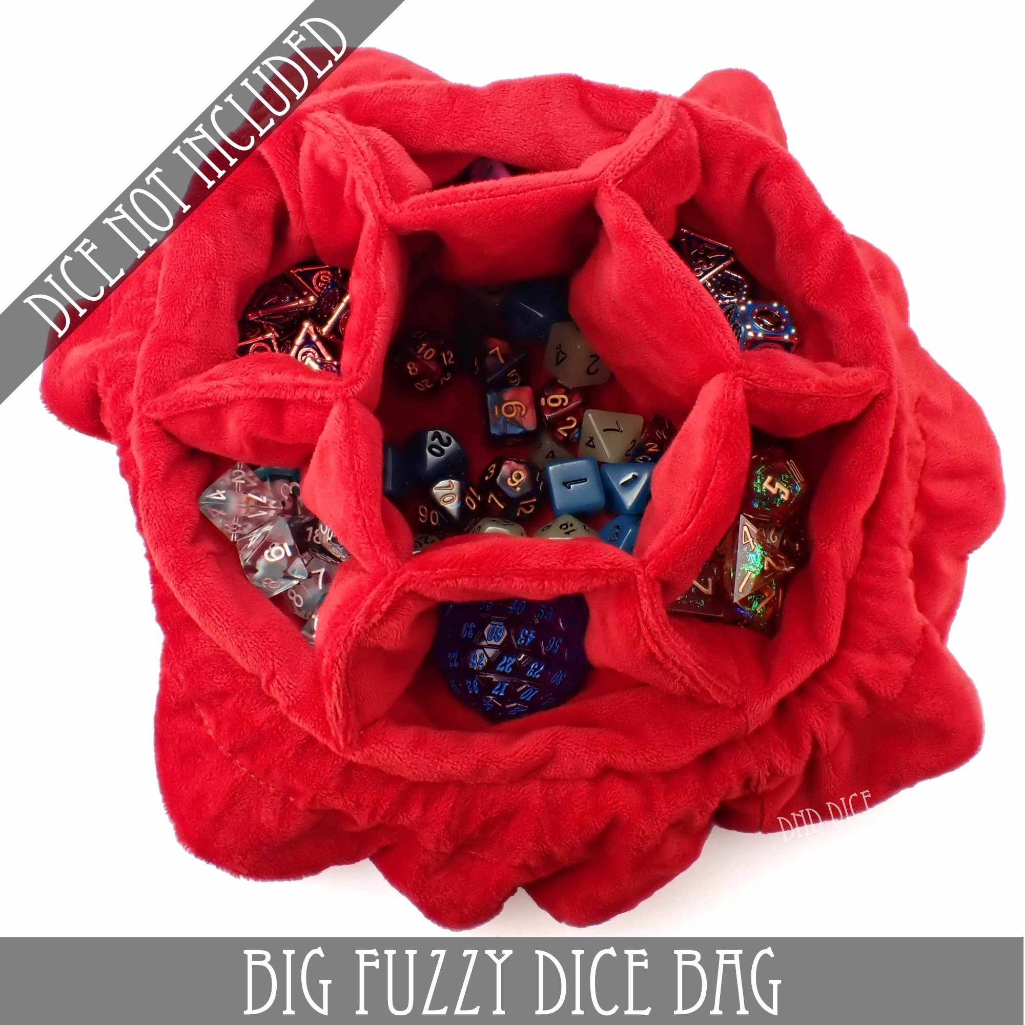 Big Fuzzy Dice Bag (6 Colors)