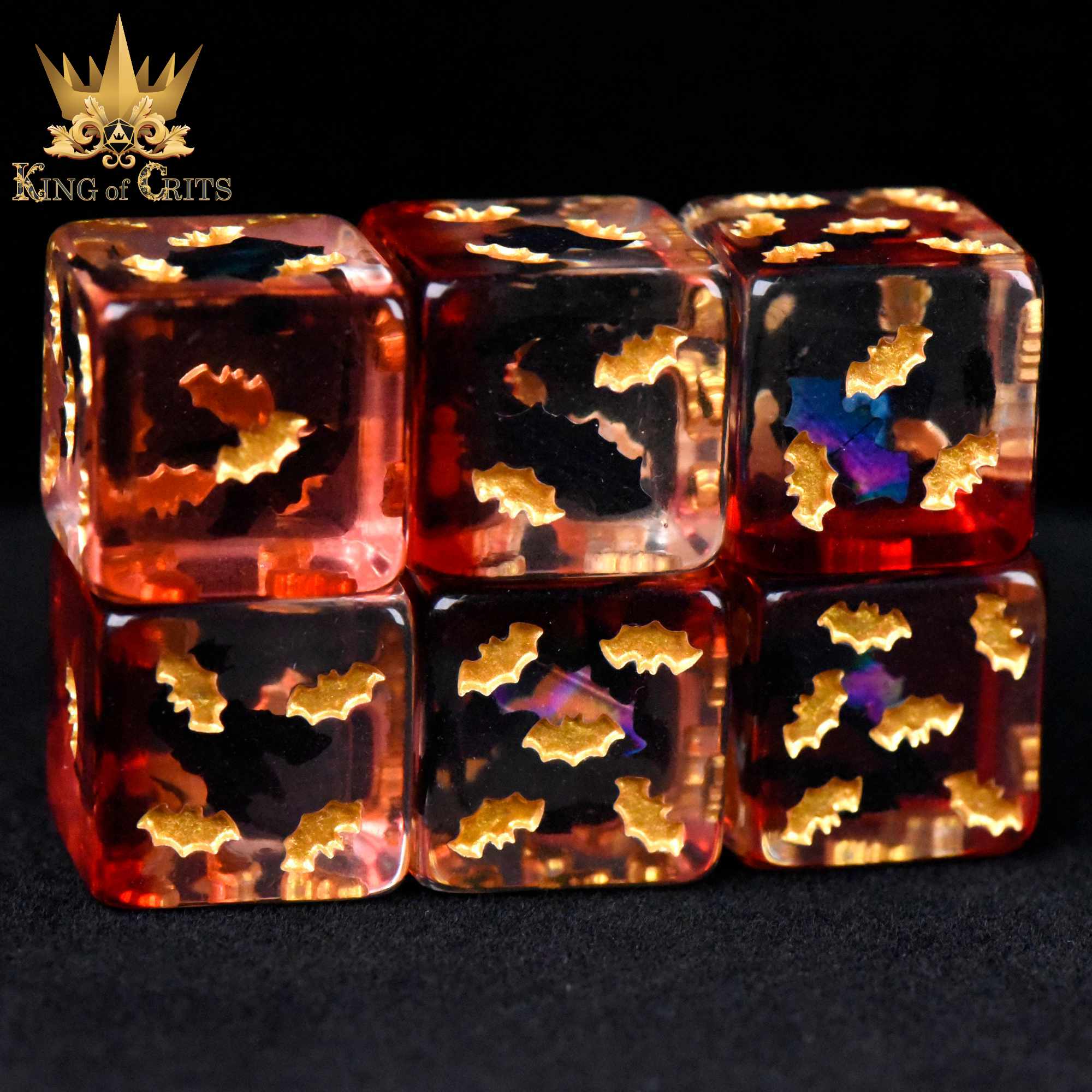 Blood Bats & Beyond 11 Dice Set