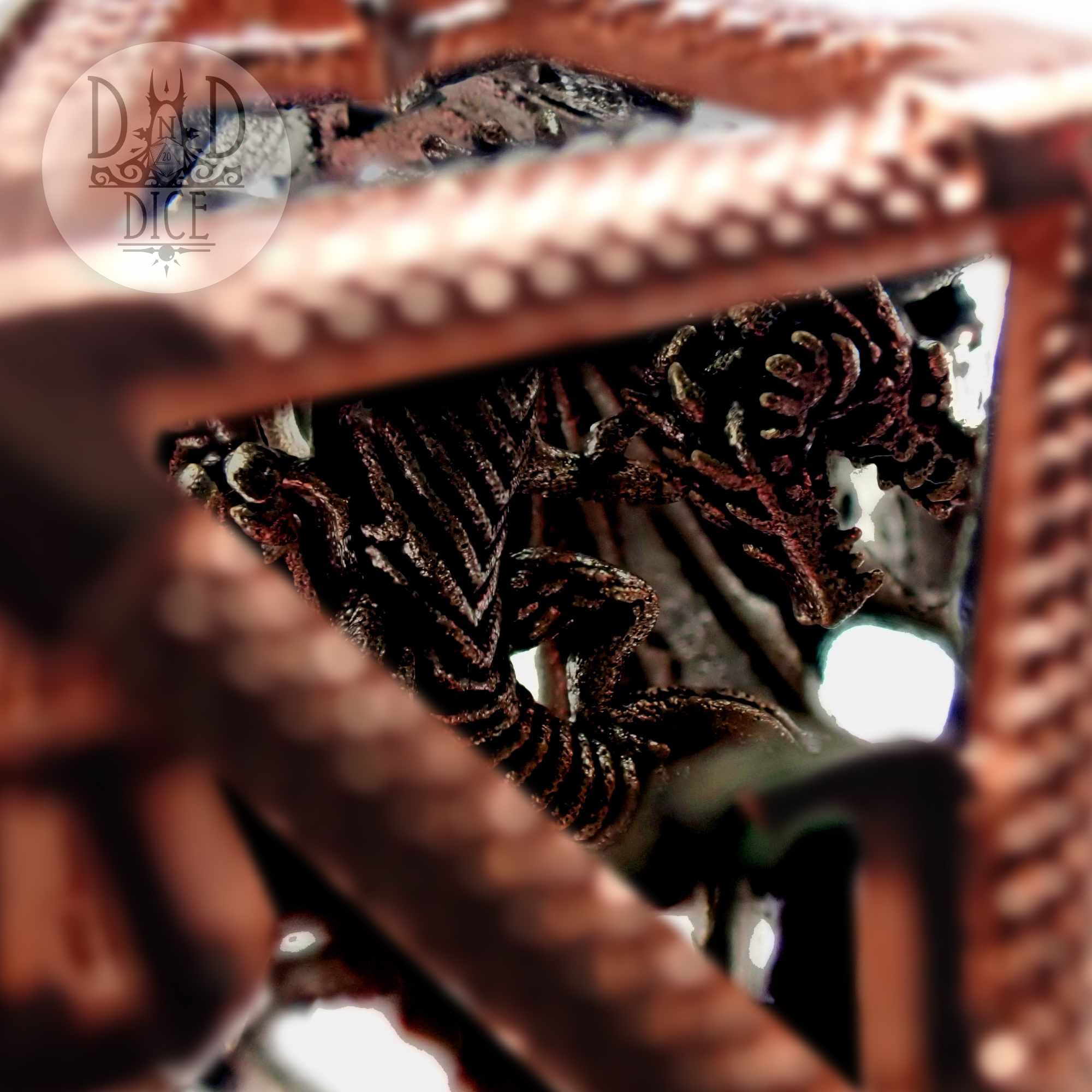 Caged Dragon D20 (6 Colors)