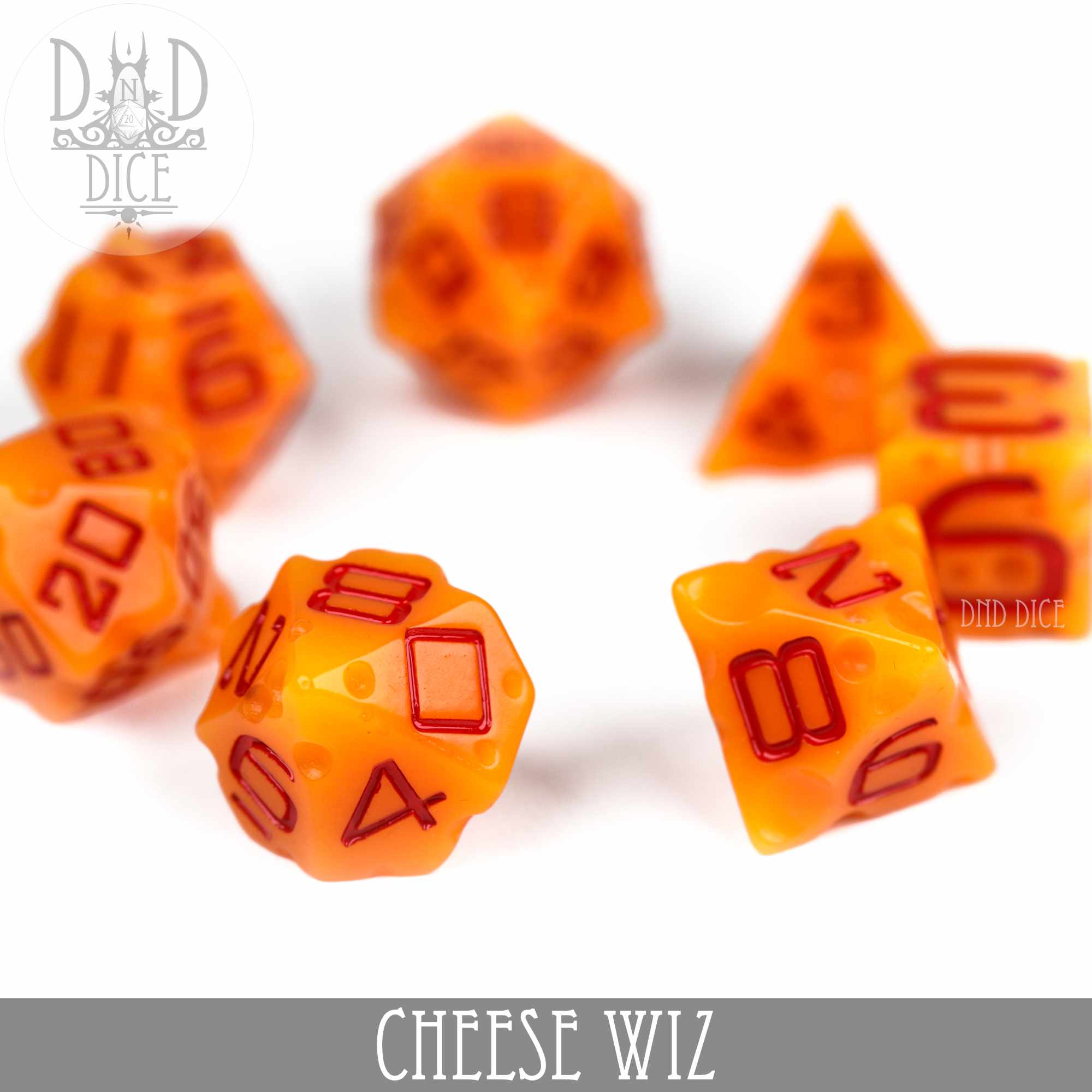 Cheese Wiz Dice Set