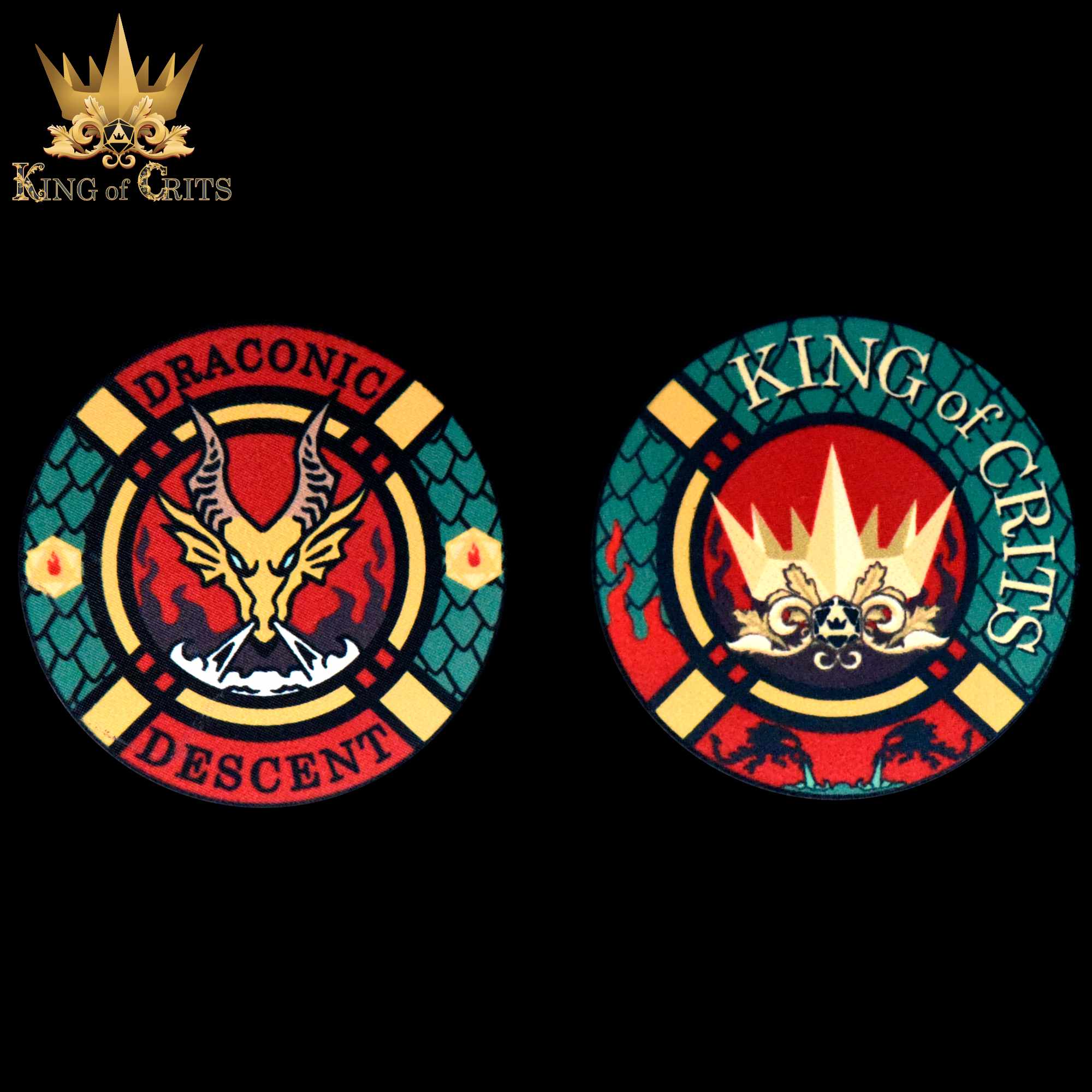 Draconic Descent 11 Dice Set