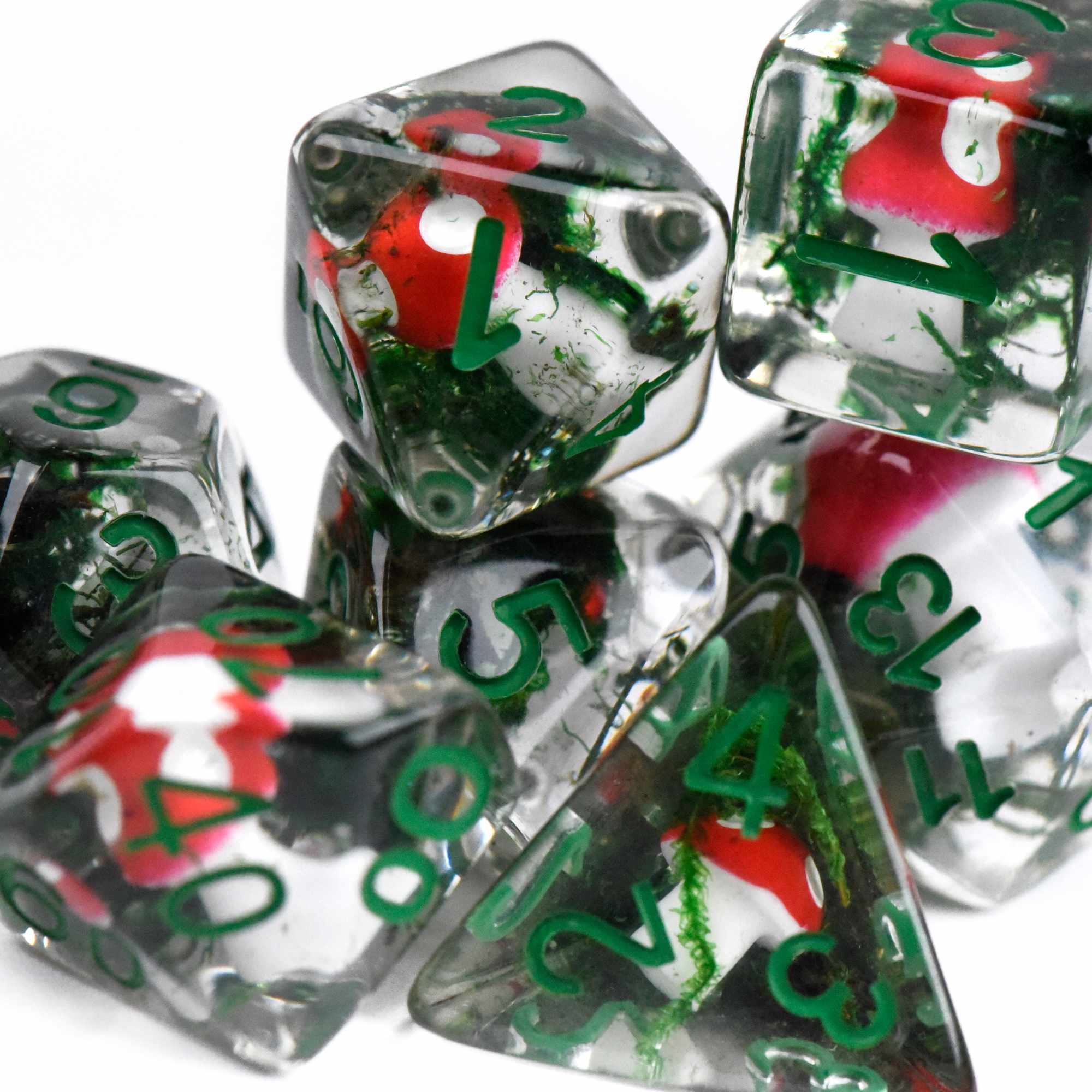 Mushroomcore Dice Set