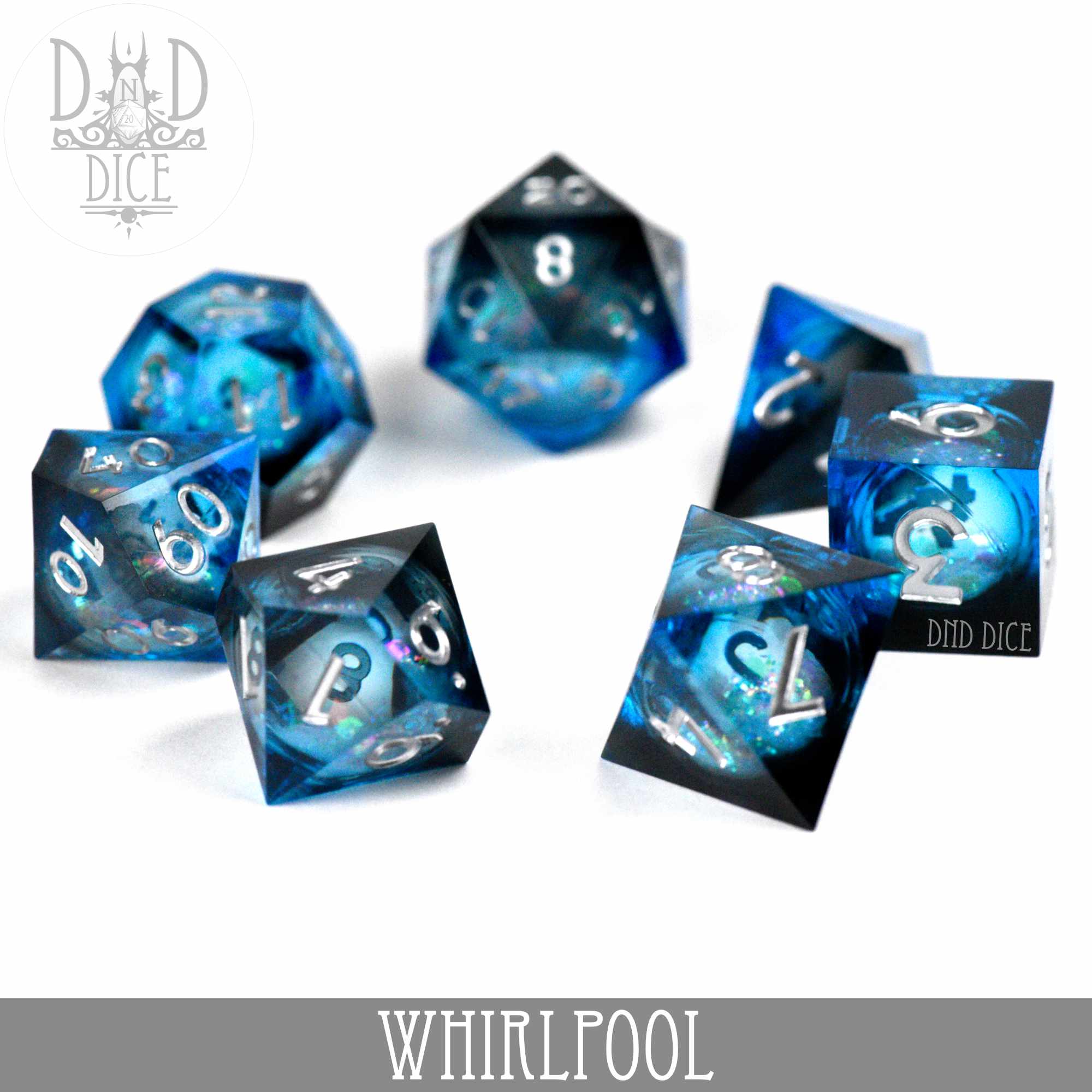 Whirlpool Liquid Core Dice Set