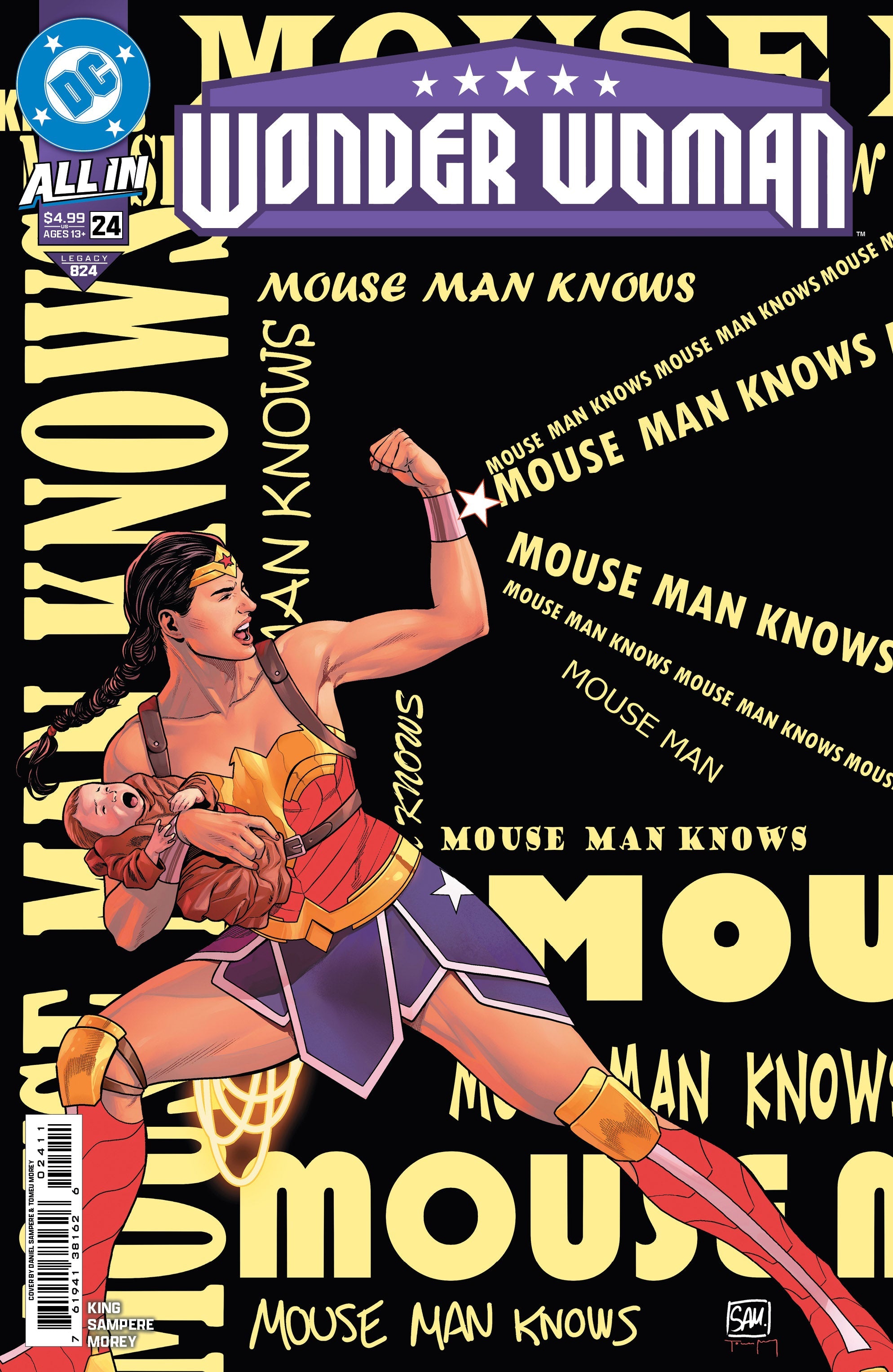 Wonder Woman #24 A DC 2025 NM Daniel Sampere Tom King