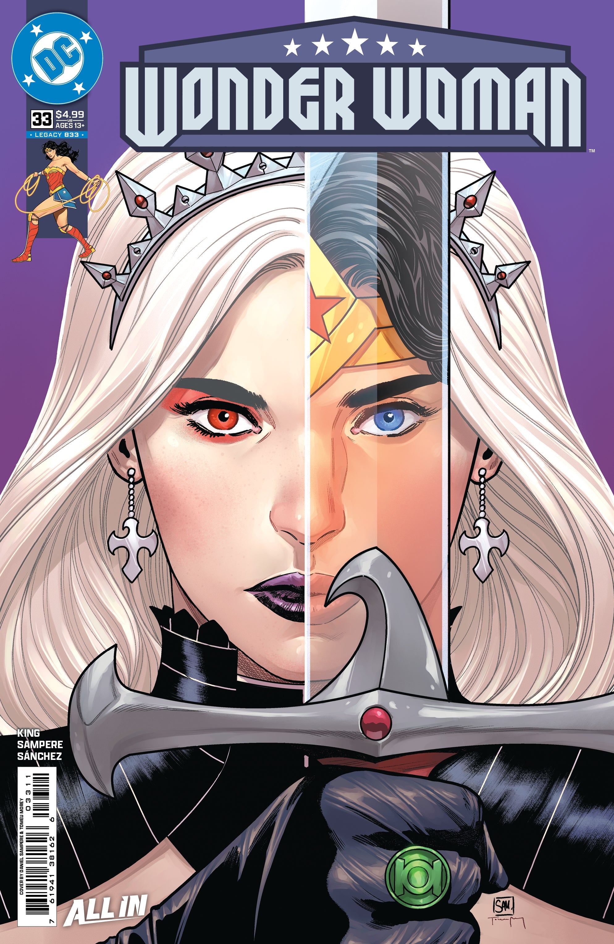 Wonder Woman #33 A Daniel Sampere (05/20/2026) Dc