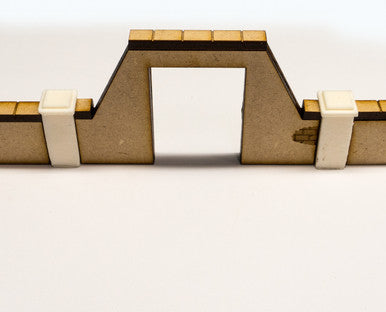28mm Scale Gate Section - 3" long - 28MMDF573