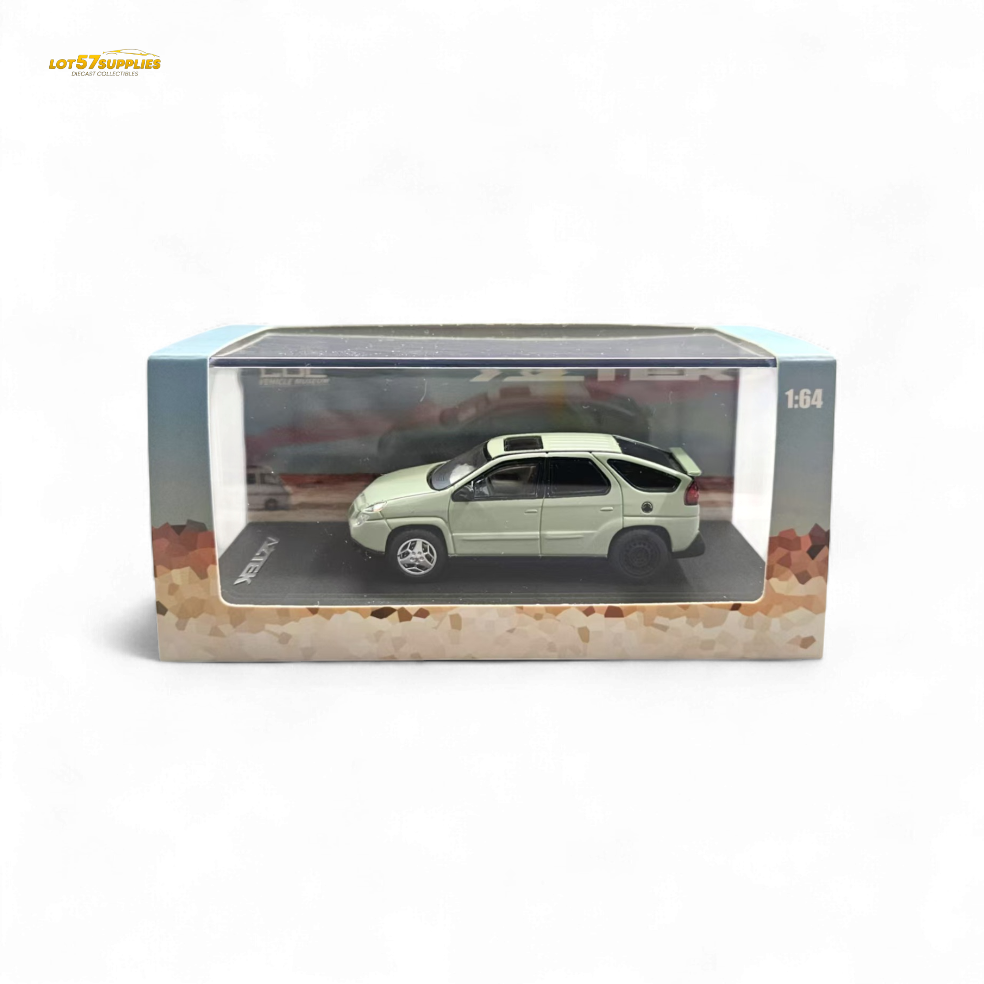 GOC 1:64 Pontiac Aztek – Fern Green (Beijing 2025 Limited Edition)