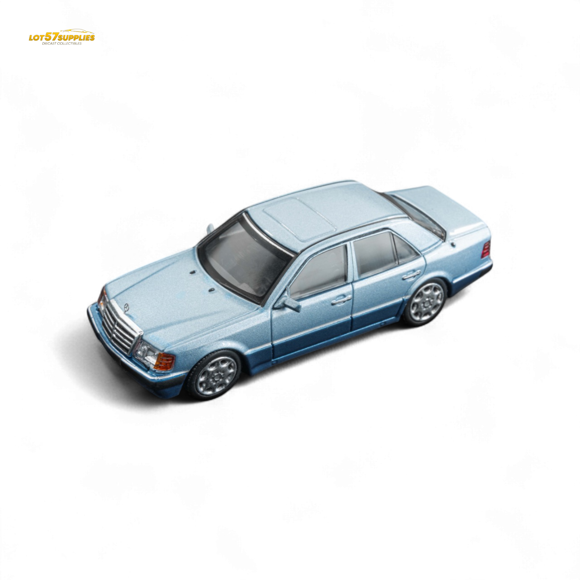 (Pre-Order) DCM 1/64 Benz 500E - Lake Blue 1/64