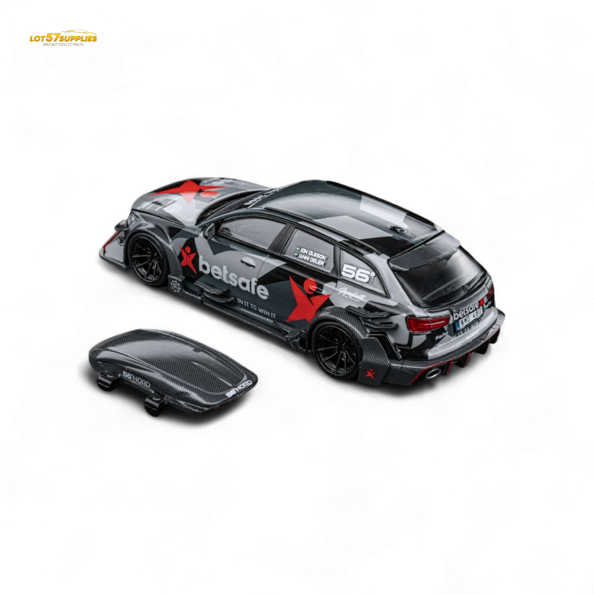 (Pre-Order) DCM Audi RS6 C7 DTM Betsafe Gumball 3000 - 1:64