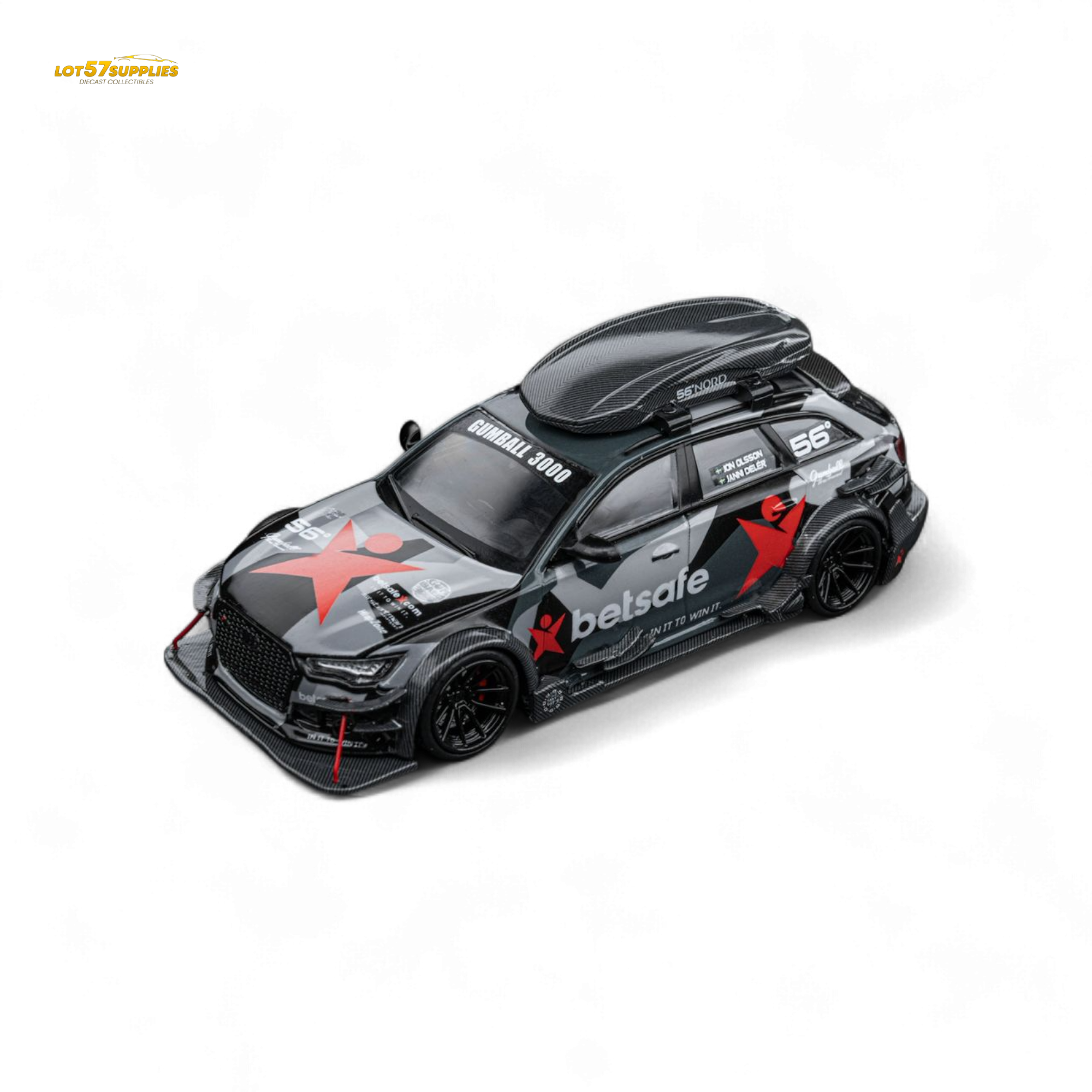 (Pre-Order) DCM Audi RS6 C7 DTM Betsafe Gumball 3000 - 1:64