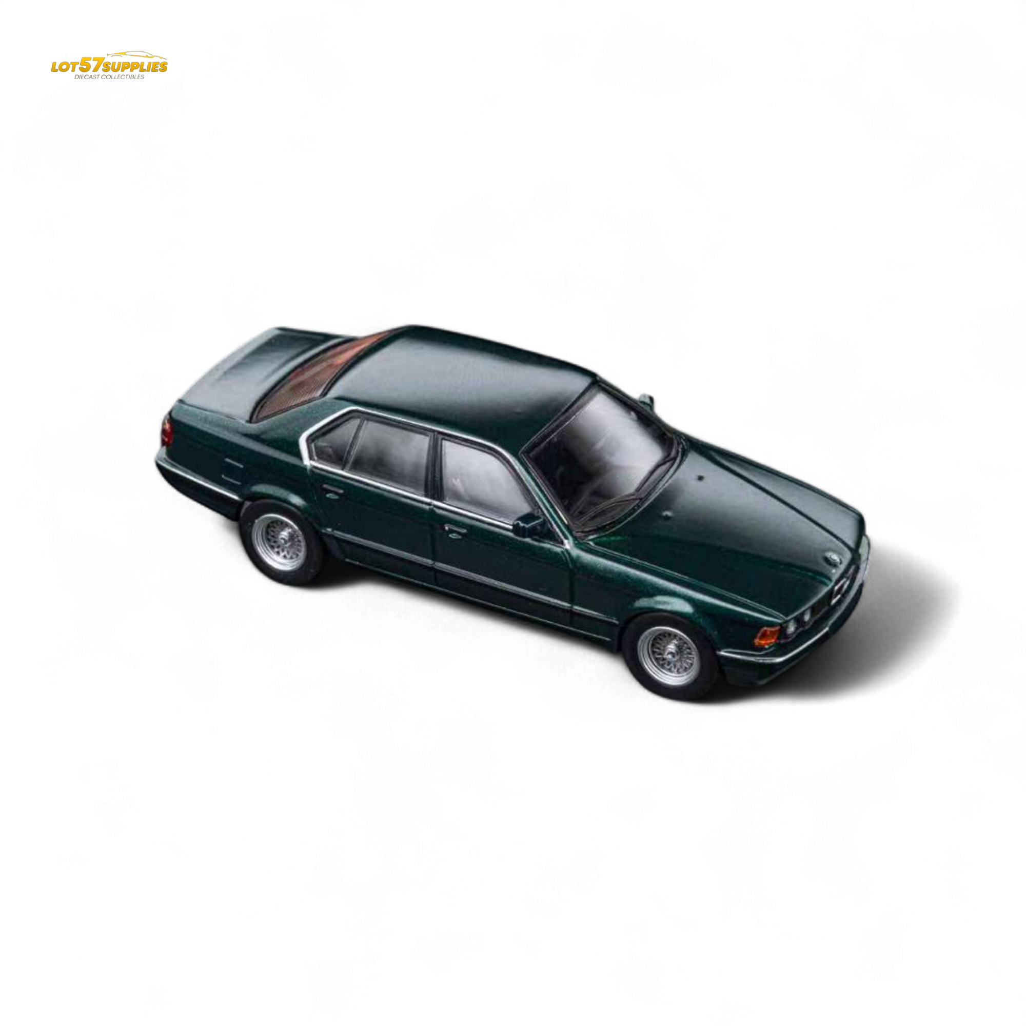 (Pre-Order) DCM BMW E32 7-Series Sedan Oxford Metallic Green 1:64