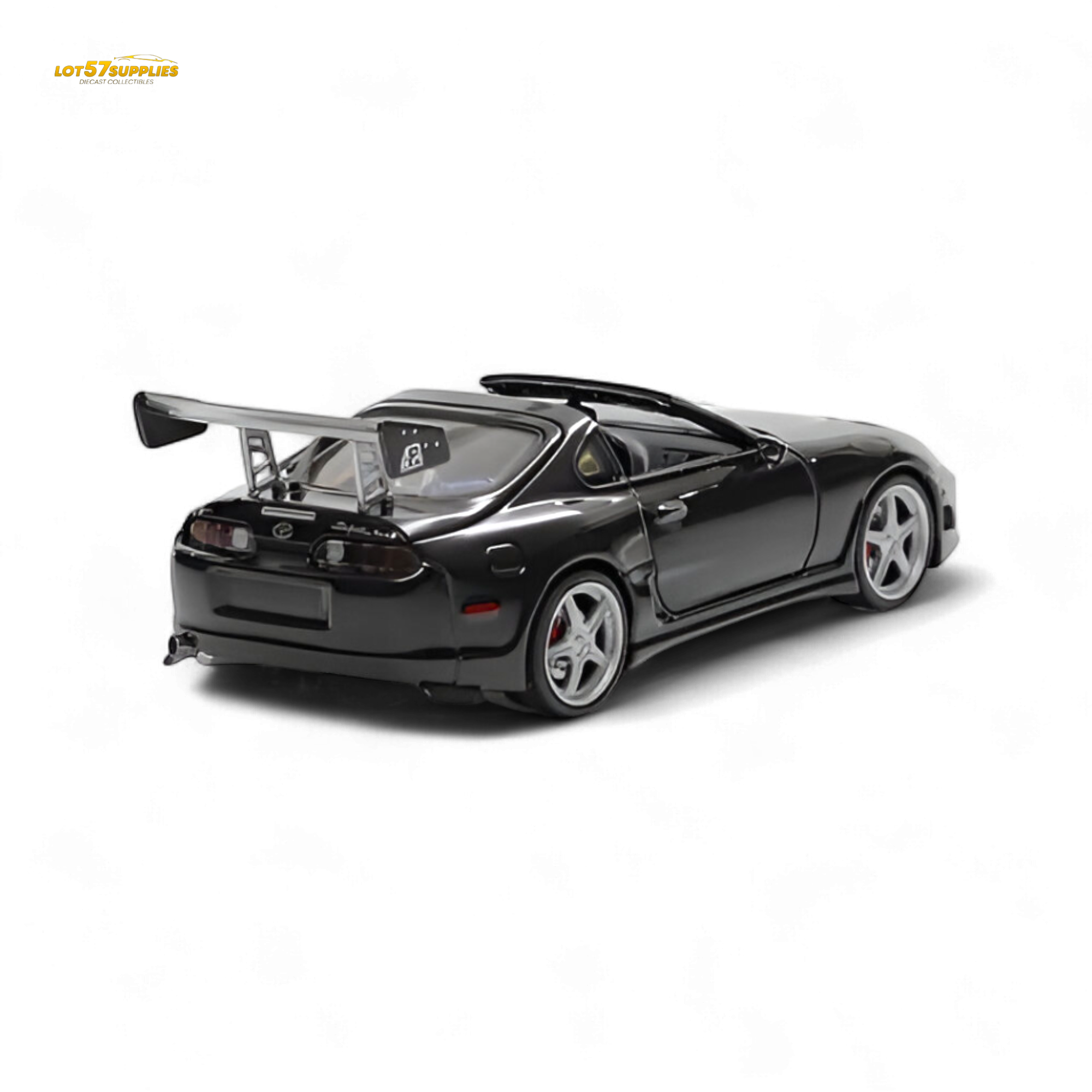 (Pre-Order) Fast Speed Supra Targa Black 1:64