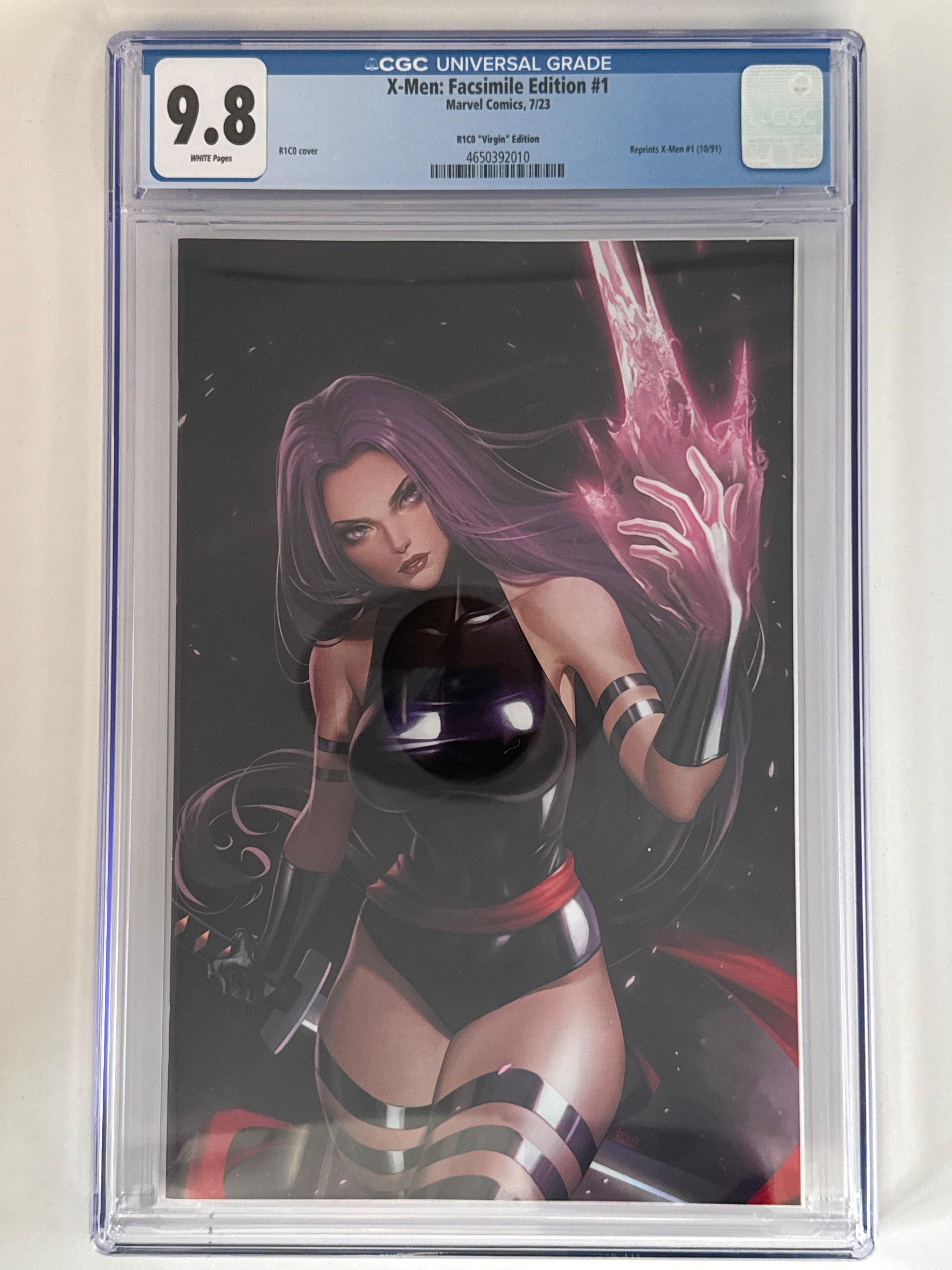 ルーシー X-Men #1 Facsimile CGC 9.8 Blue Label R1C0 Exclusive Var