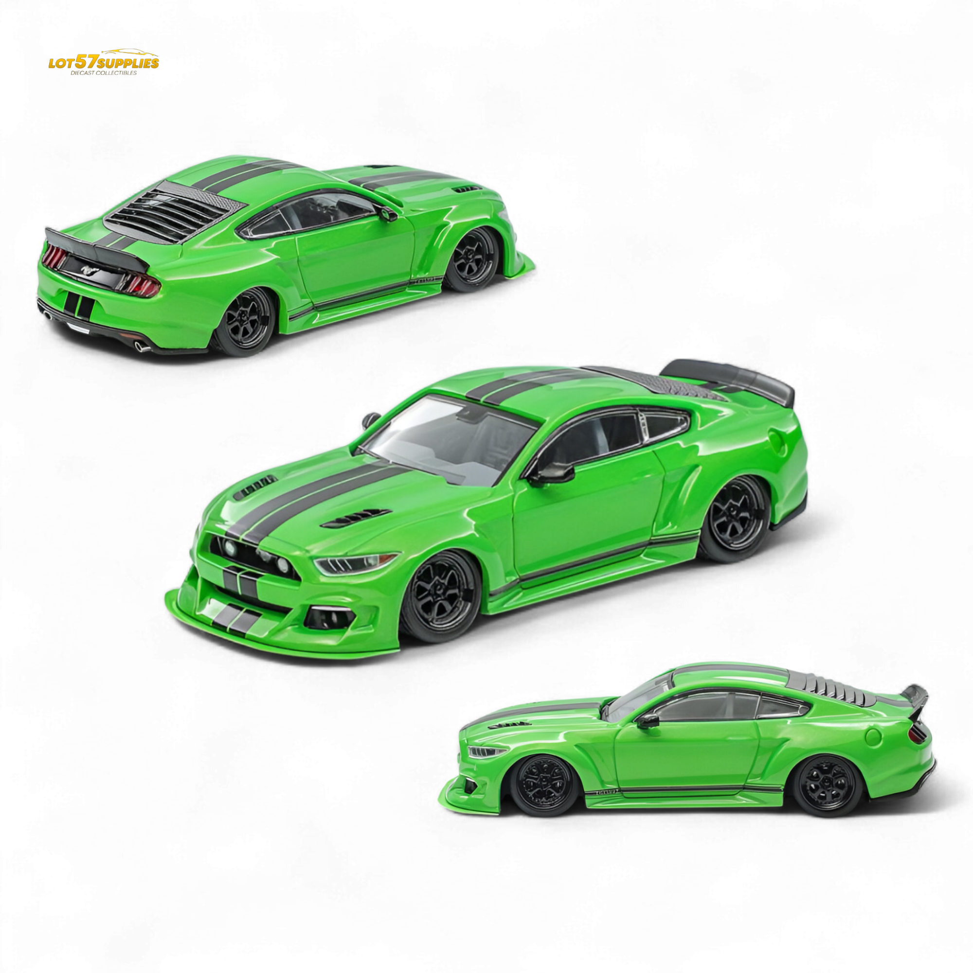 Liberty 64 Mustang Clinched Widebody Kit 1:64