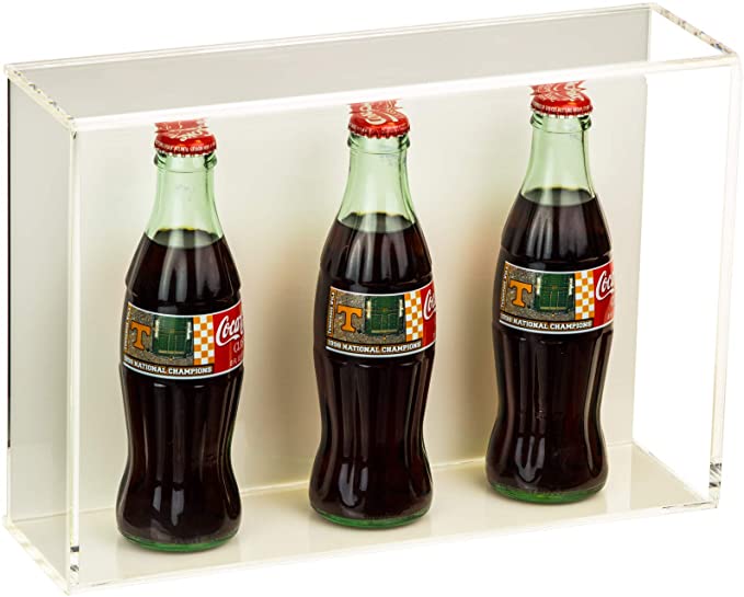 Versatile Acrylic Display Case with Slide Back and Size Options