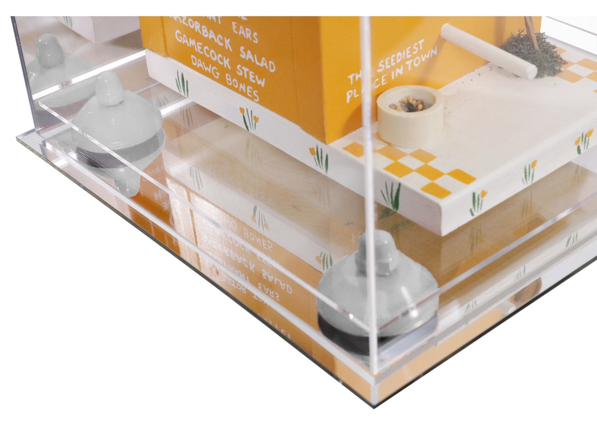 Versatile Display Case 9.75 X 9.75 X 9.75 Mirror (A027/V02)