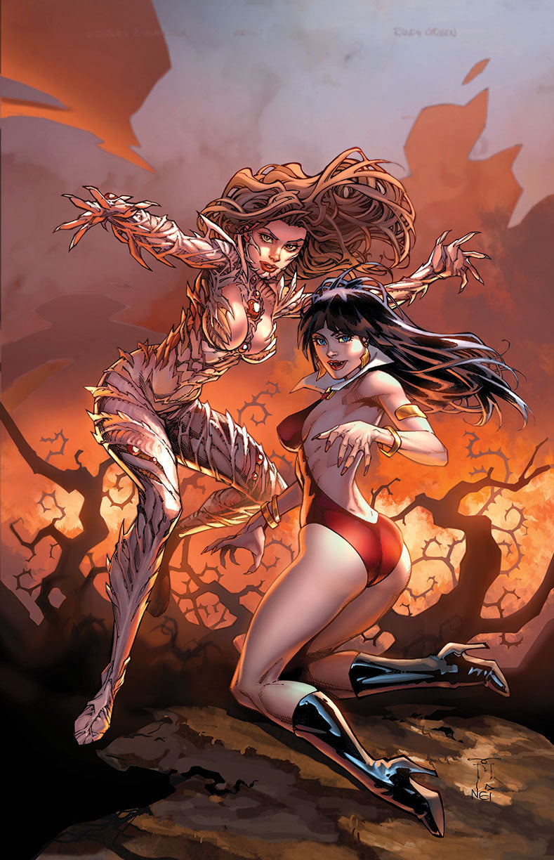 VAMPIRELLA X WITCHBLADE SPECIAL #1 RANDY GREEN NYCC EXCLUSIVE VIRGIN VAR (10/28/2026)