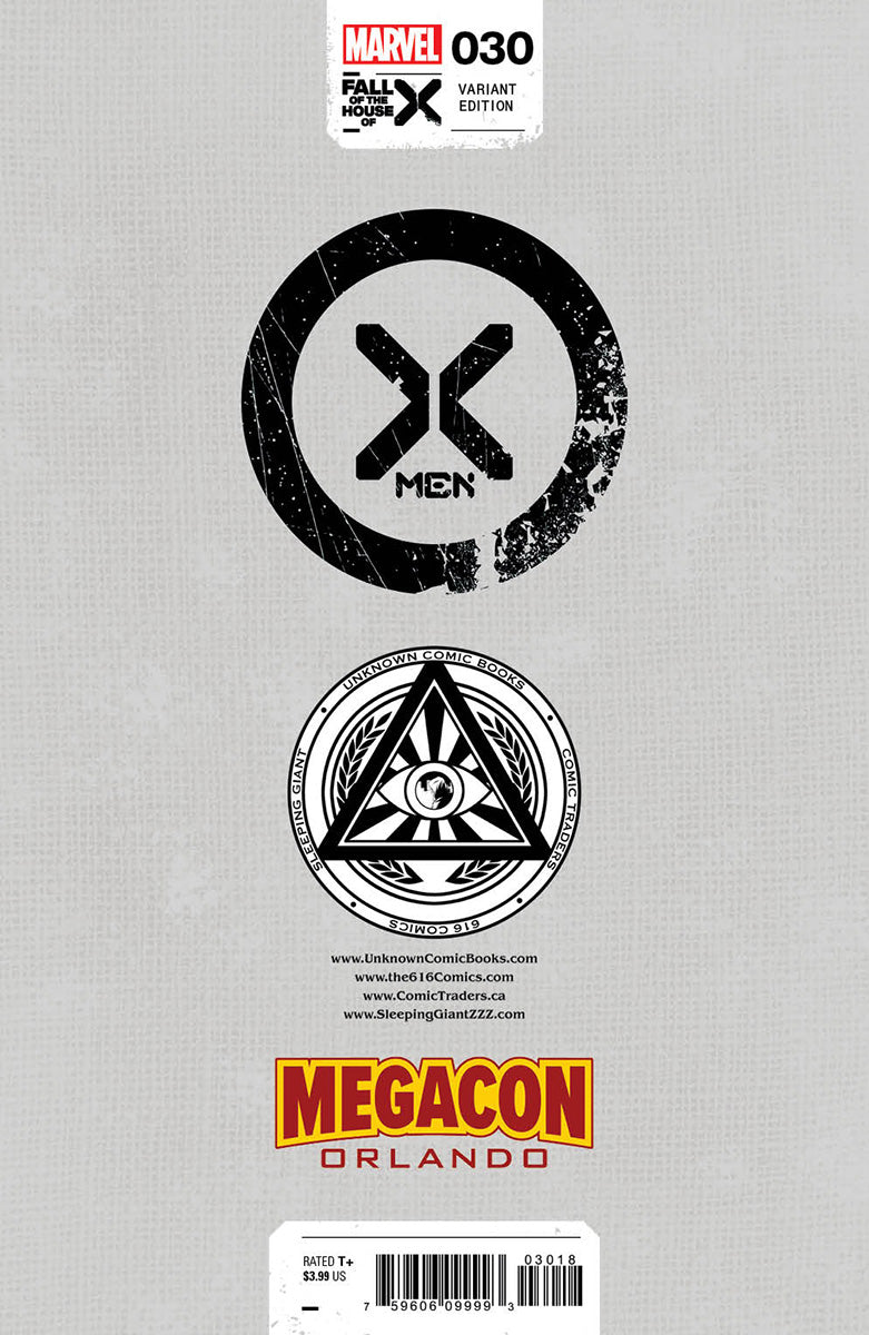 X-MEN #30 [FHX] UNKNOWN COMICS MIGUEL MERCADO EXCLUSIVE VOGUE MEGACON VIRGIN VAR (02/14/2024)
