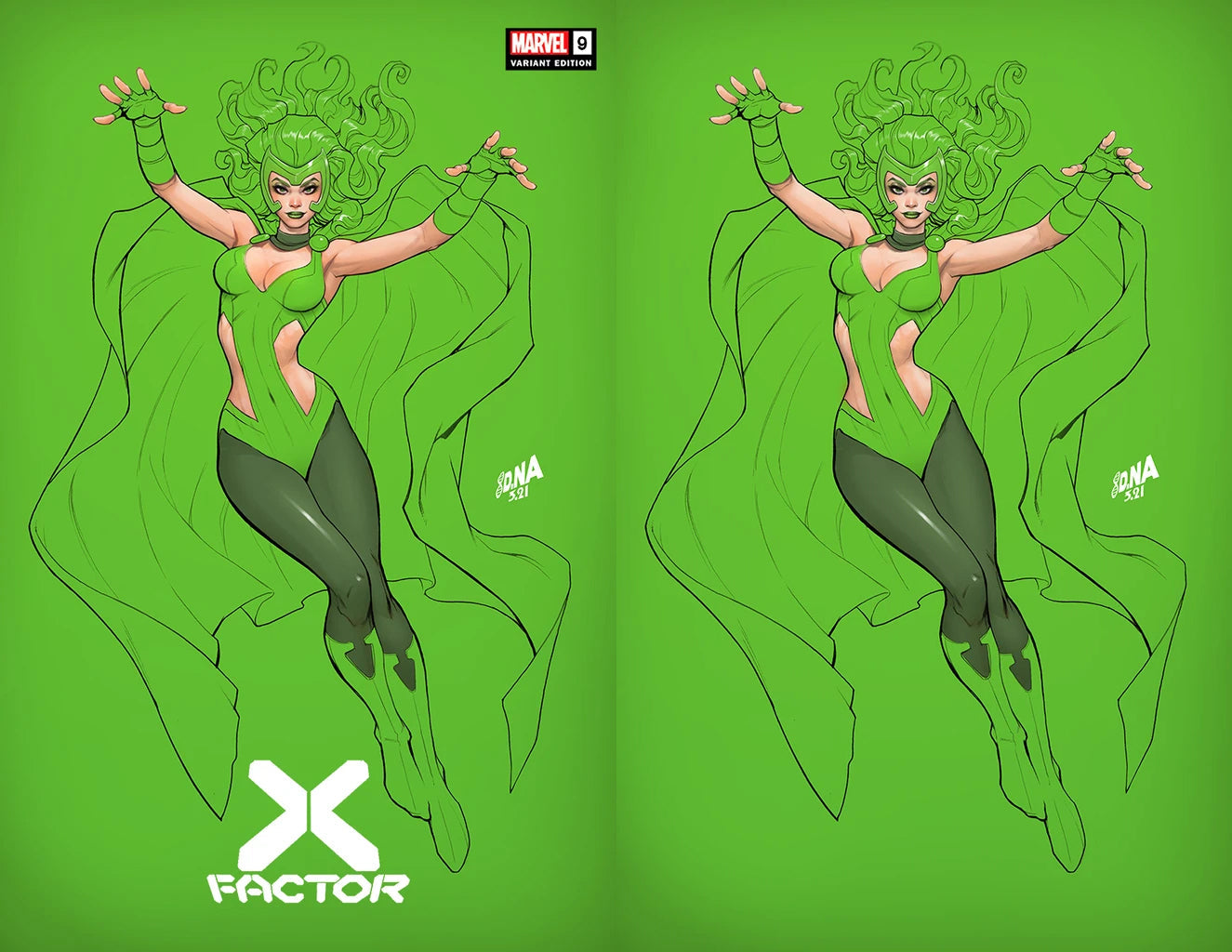 X-Factor #9 David Nakayama Polaris Variant (05/19/2021) Marvel