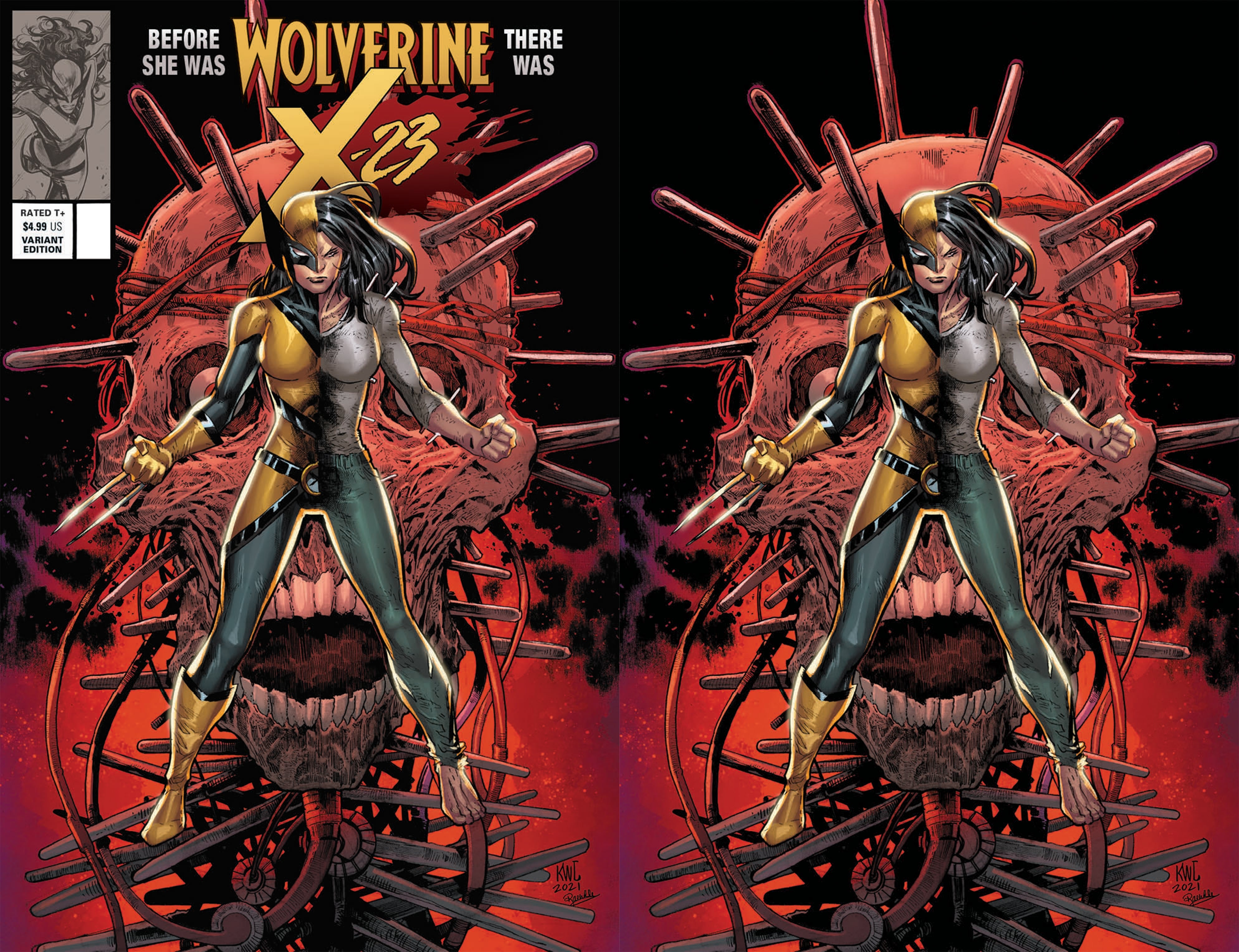 X-Men #2 Ken Lashley Weapon X Marvel Comics Presents 72 Homage Variant (08/11/2021) Marvel