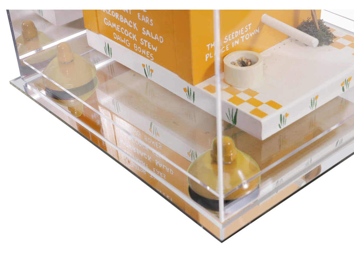 Versatile Display Case 9.75 X 9.75 X 9.75 Mirror (A027/V02)