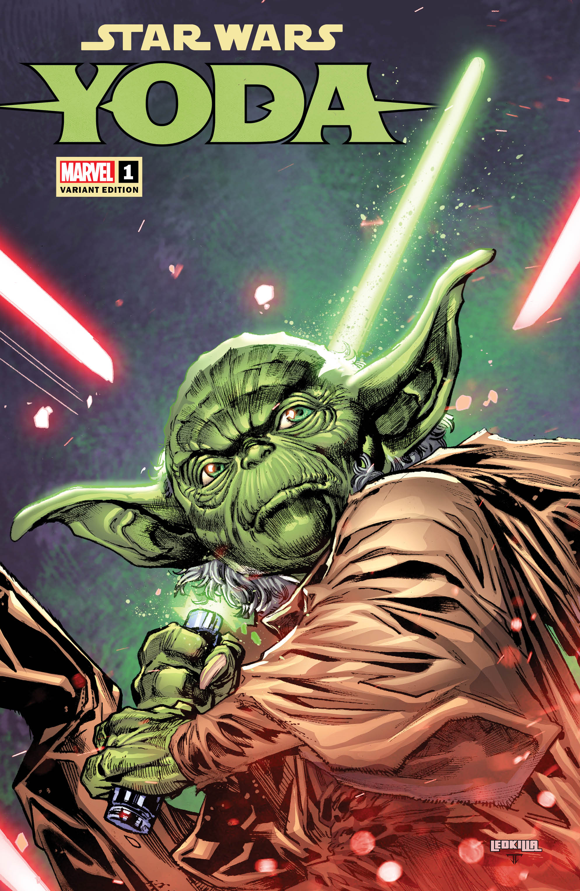 Star Wars Yoda #1 Ken Lashley Variant (11/23/2022) Marvel
