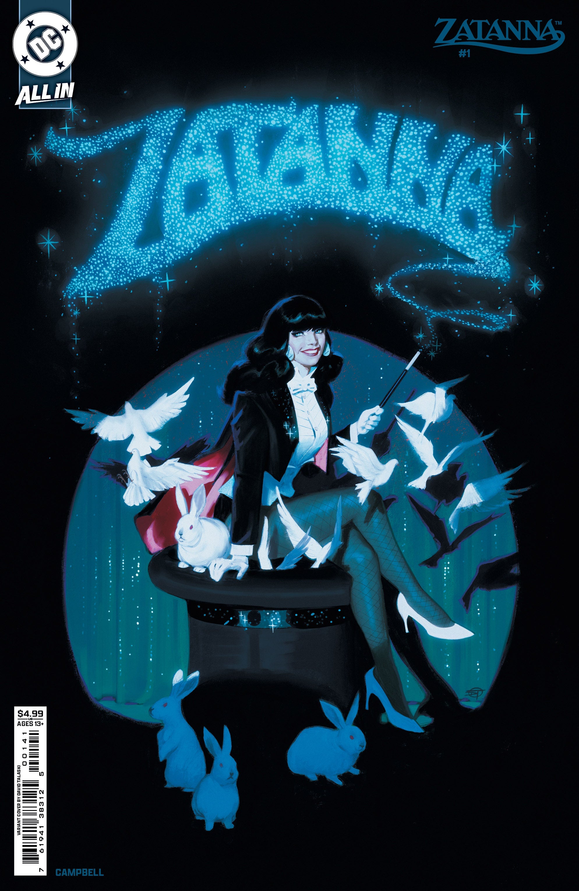 Zatanna #1 (Of 6) D David Talaski Variant (02/19/2025) Dc
