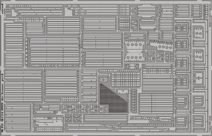 Eduard 36097 1/35 Armor- M1134 ATGM Slat Armor for AFV
