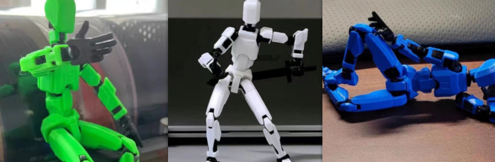 Movable Shapeshift Robot 2.0 – 3D Printed Action Model Toy