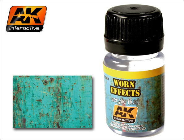 AK Interactive 88 Worn Effects Acrylic Paint 35ml Bottle