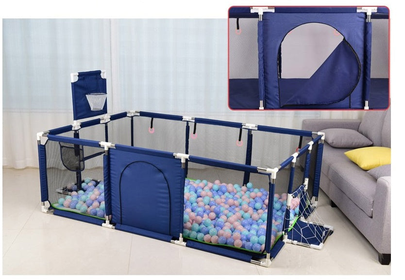 Portable Baby Playpen – Safe Indoor & Outdoor Play Yard with Breathable Mesh for Kids