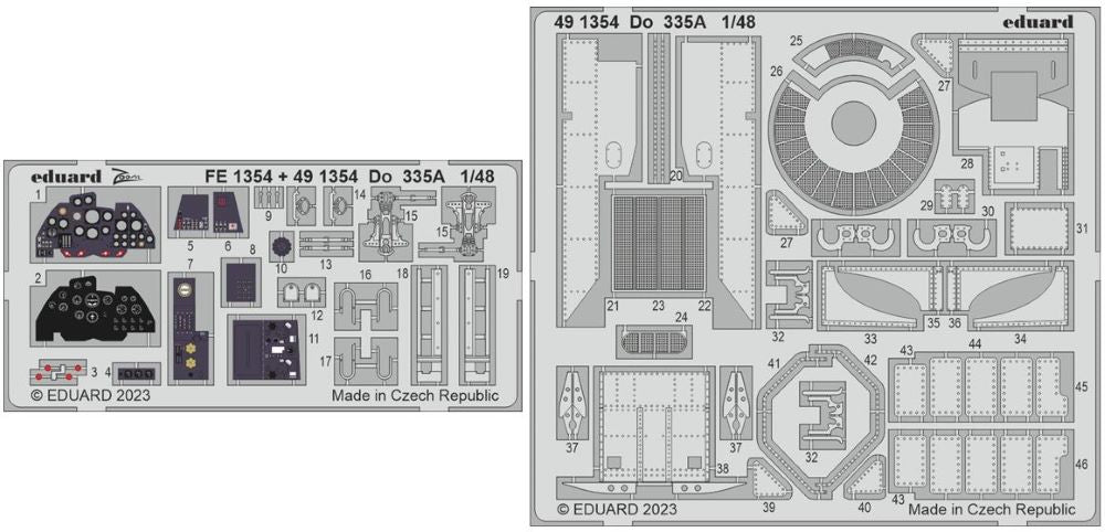 Eduard 491354 1/48 Aircraft- Do335A for TAM (Painted)